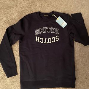 Scotch & Soda Sweatshirt NWT Blue Large